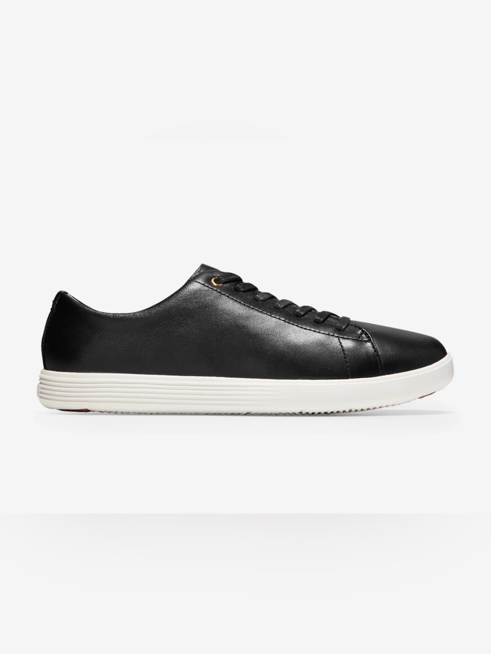 Cole Haan Grand Crosscoart Black Leather Low-Top Sneaker Sz 6.5 Womens